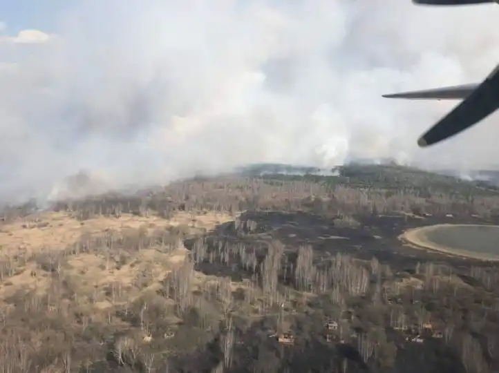 Forest Fires Put Out Near Chernobyl