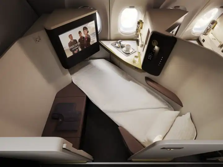 Small planes with big ambitions: Etihad brings lie-flat first and business class to short-haul flights